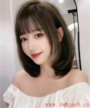 直发发型女中长造型 中长直发怎么剪好看？