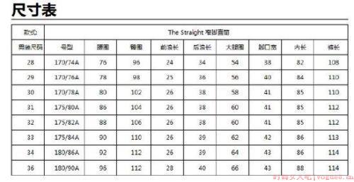 裤子尺码大一码差得多吗