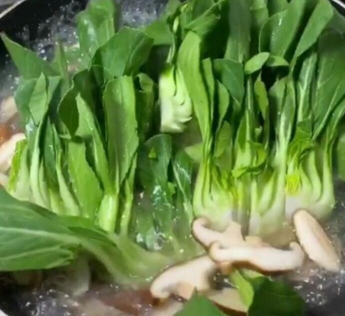 家常香菇油菜的做法是什么