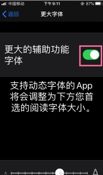 iPhone怎么调整字体大小