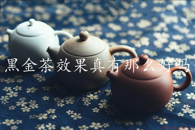 黑金茶效果真有那么好吗（探究黑金茶的真实效果）