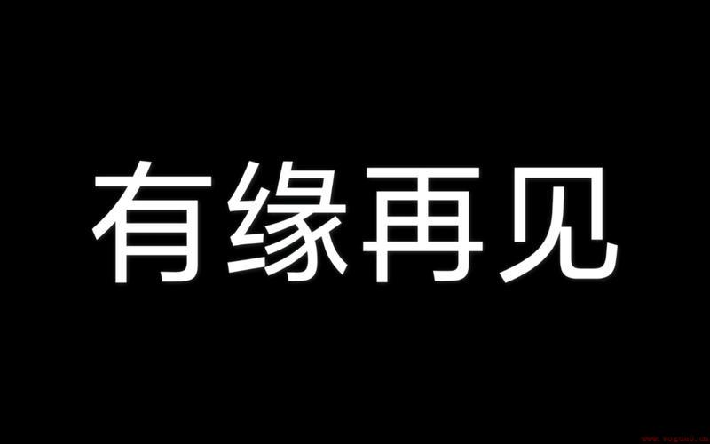 我们有缘再见什么意思